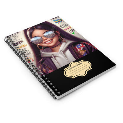 Back to School Affirmations Spiral Notebook - Ruled Line #61