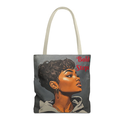 Bold Steps Tote Bag (AOP) #T11