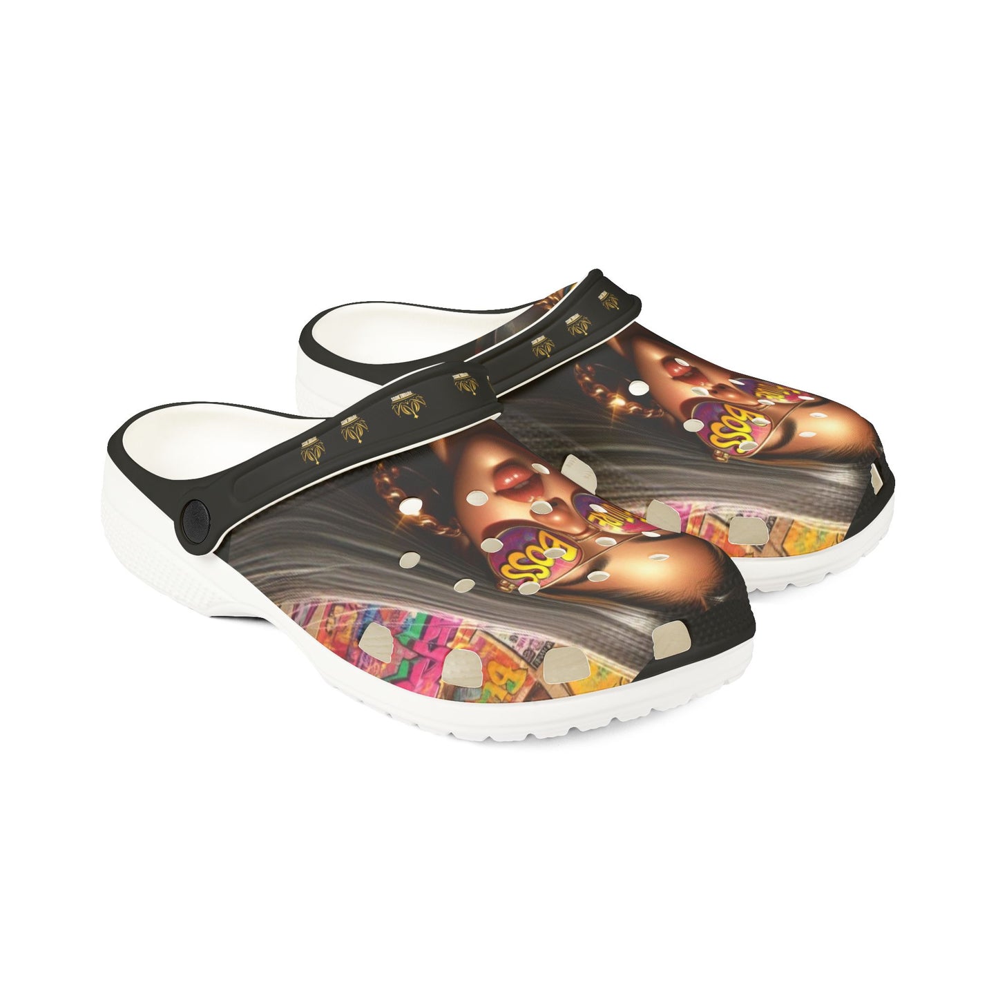 Future Boss EVA Foam Rubber Shoes (AOP) #27U