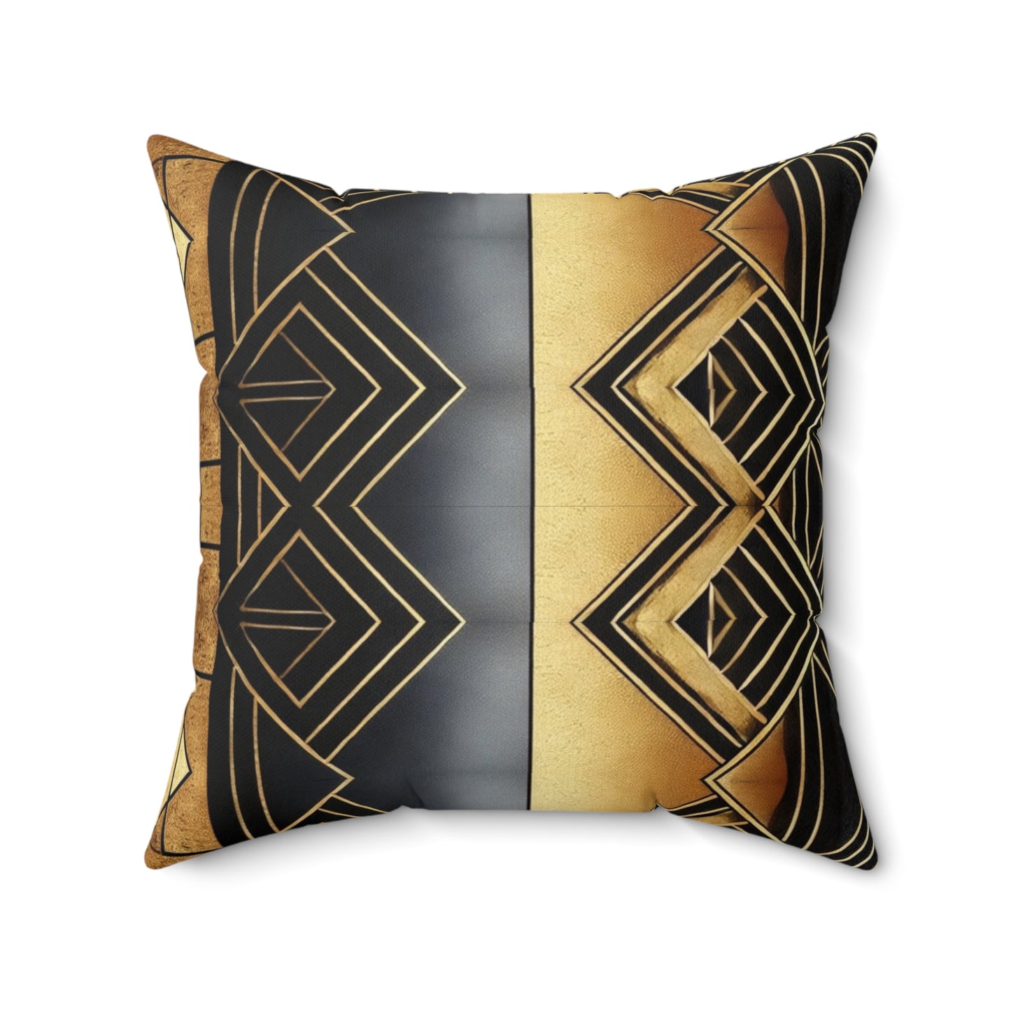 Amber Radiance Spun Polyester Square Pillow #AR1