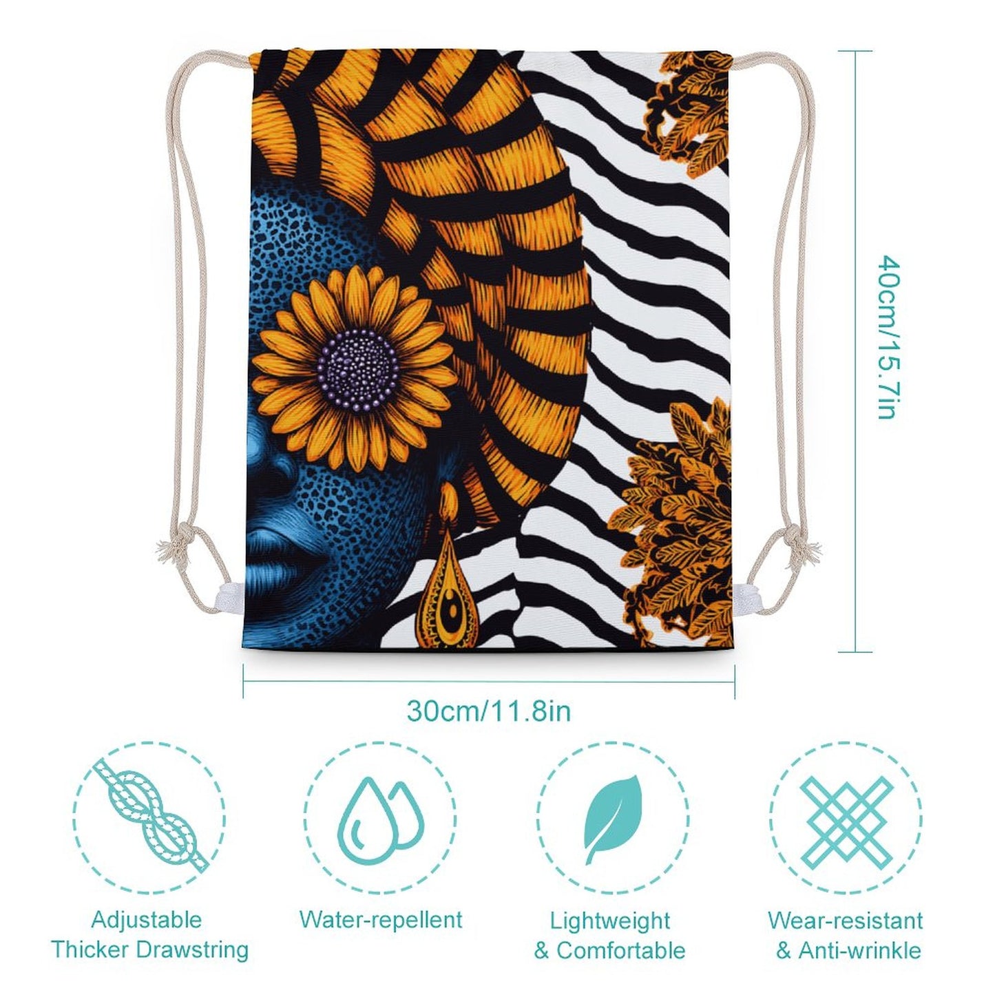 Canvas Drawstring Bag