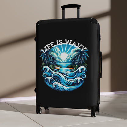 Life is Wavy Suitcases #LW1