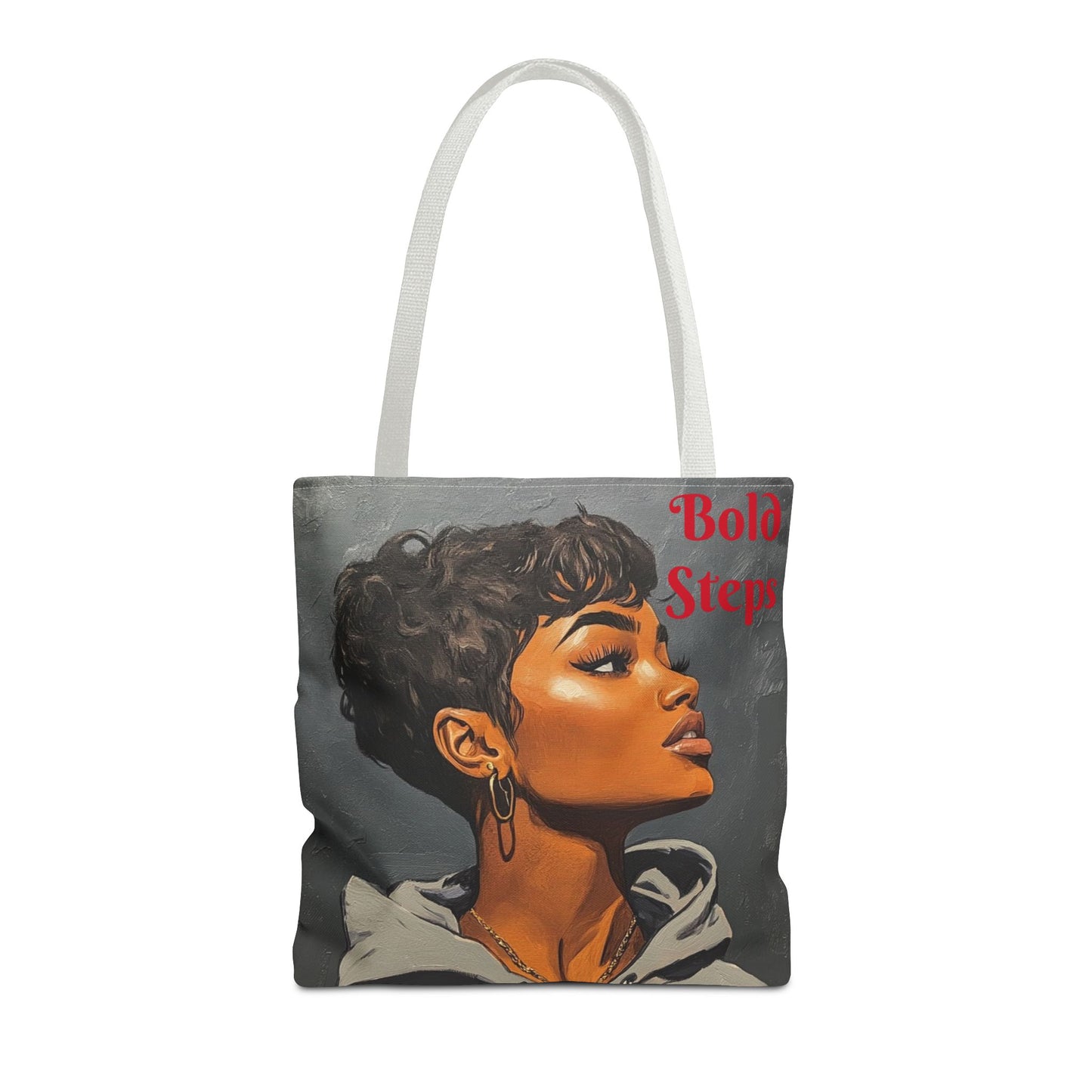 Bold Steps Tote Bag (AOP) #T11