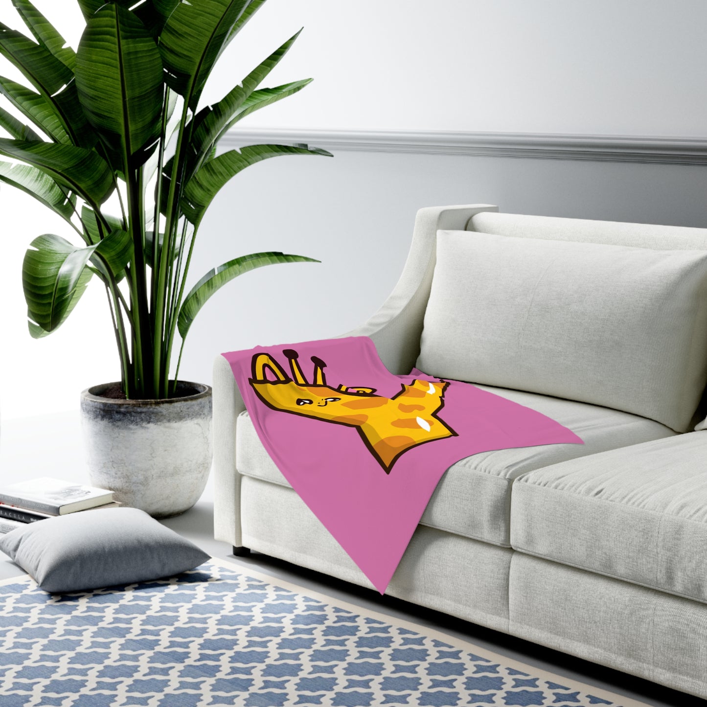 Giraffe Baby Swaddle Blanket #G1
