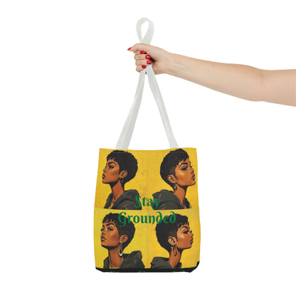 Stay Grounded Tote Bag (AOP) #T14