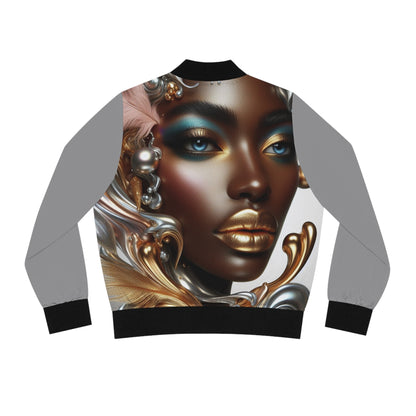Ethereal Women's Bomber Jacket (AOP) #EC2