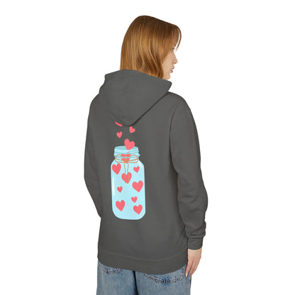 Affirmations Unisex Lightweight Hooded Sweatshirt #AU5