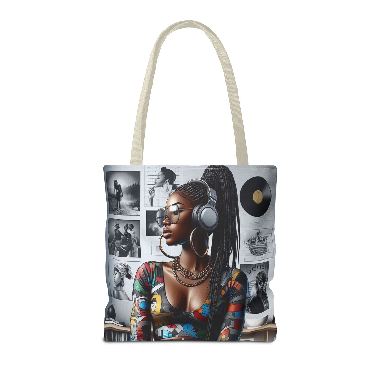 Feel The Music Tote Bag (AOP) #FM9