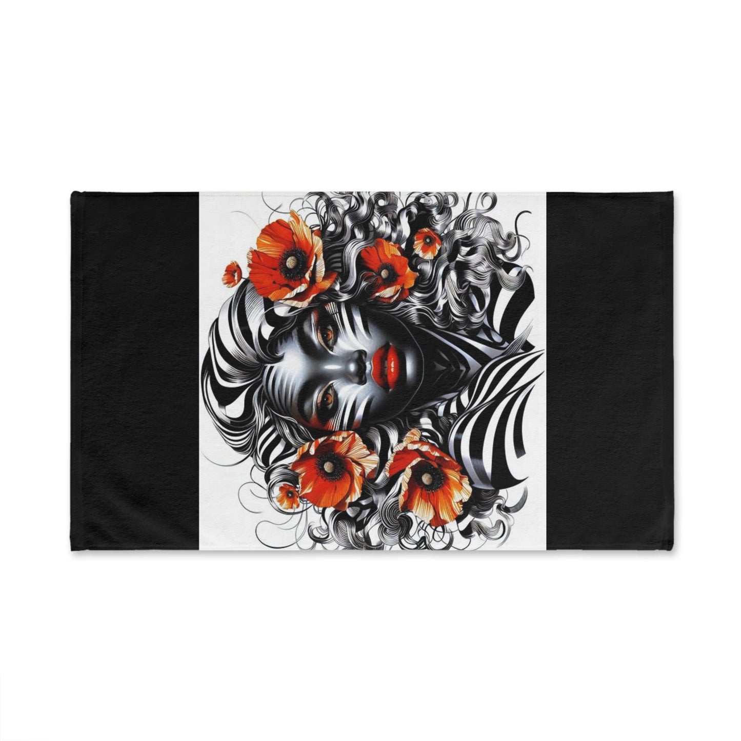 Zebra Fantasy Hand Towel #ZF29