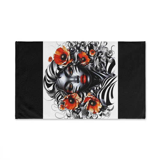 Zebra Fantasy Hand Towel #ZF29