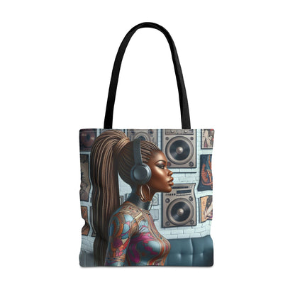 Feel The Music Tote Bag (AOP) #FM19