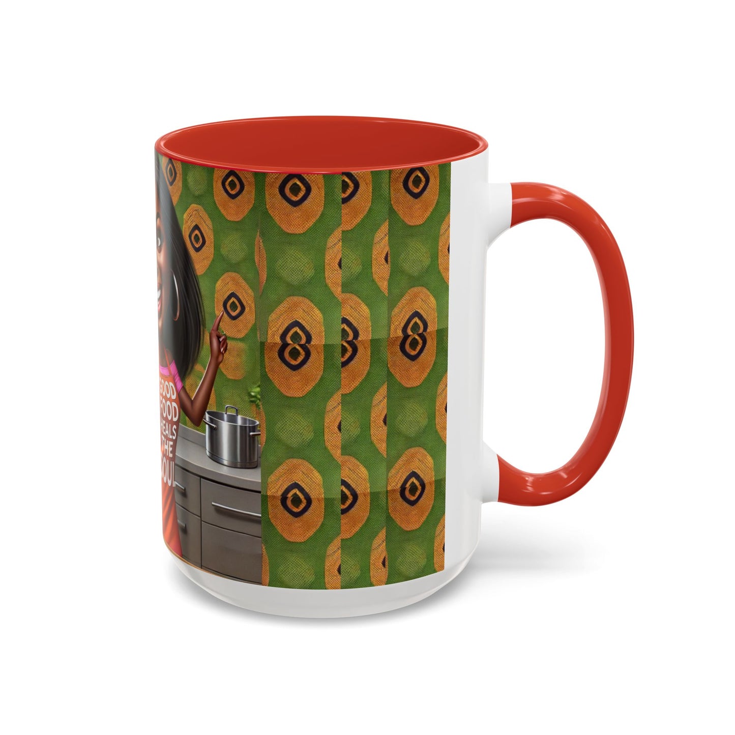 Soulful Bites and Kitchen Delights Accent Coffee Mug (11, 15oz) #SBKD1