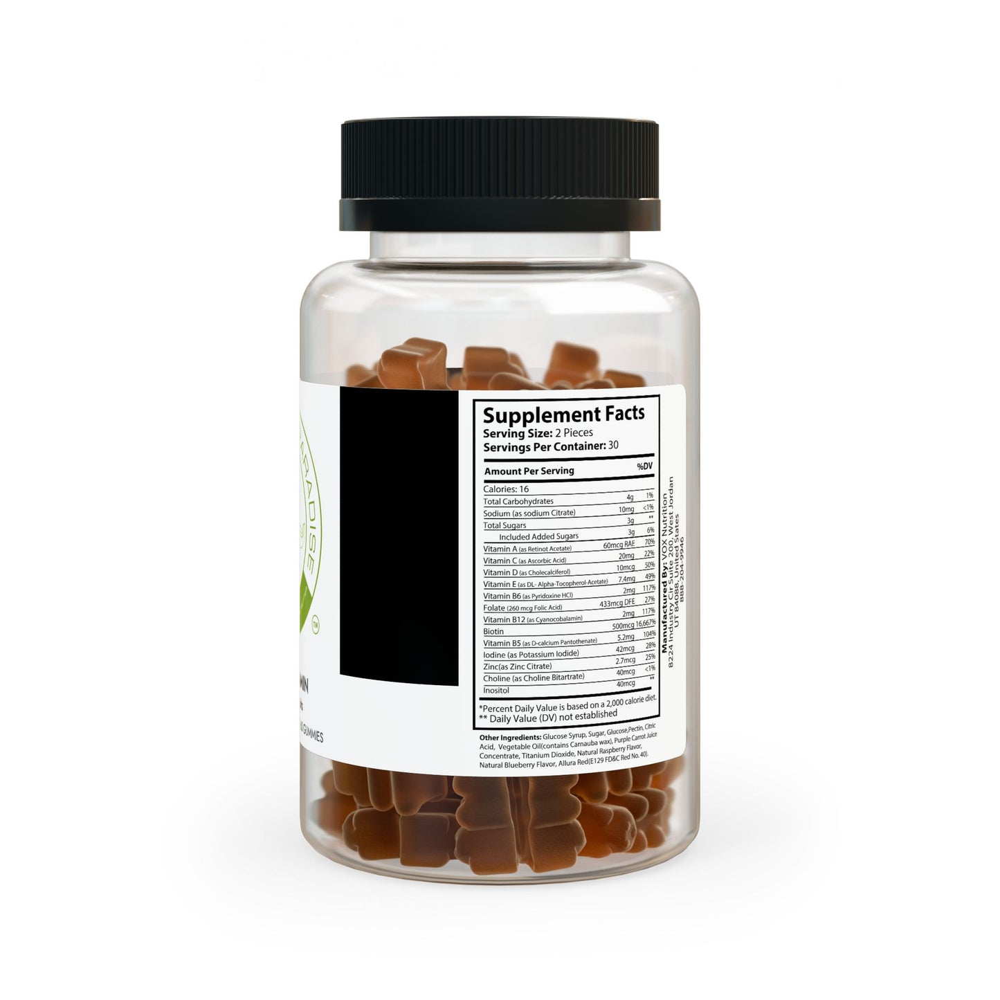 Hair Vitamin Gummies (60 Gummies) #GLP6