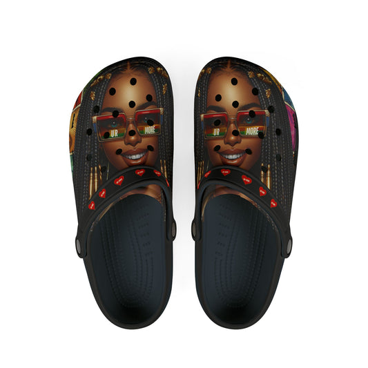 UR More EVA Foam Rubber Shoes (AOP) #17U