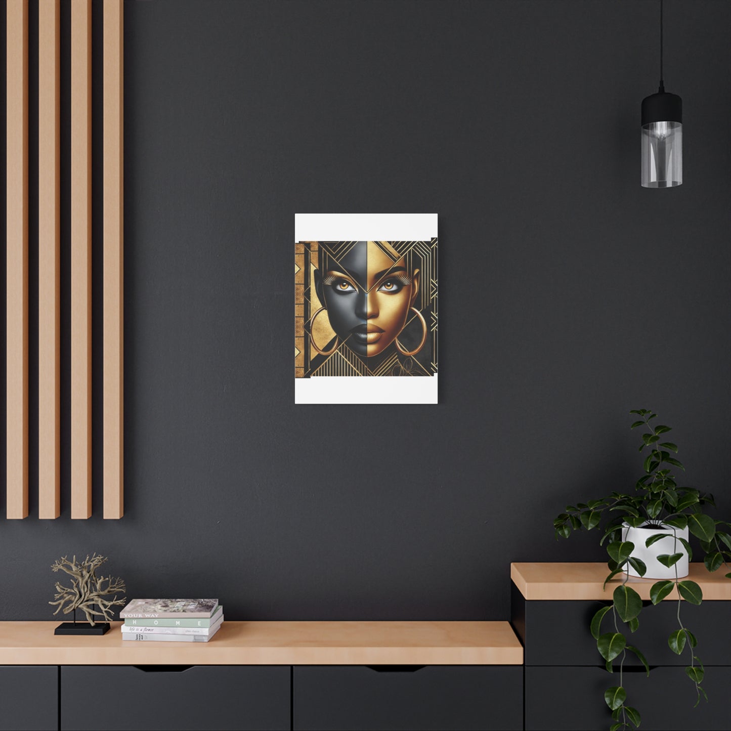 Amber Radiance Matte Canvas, Stretched, 1.25" #AR1