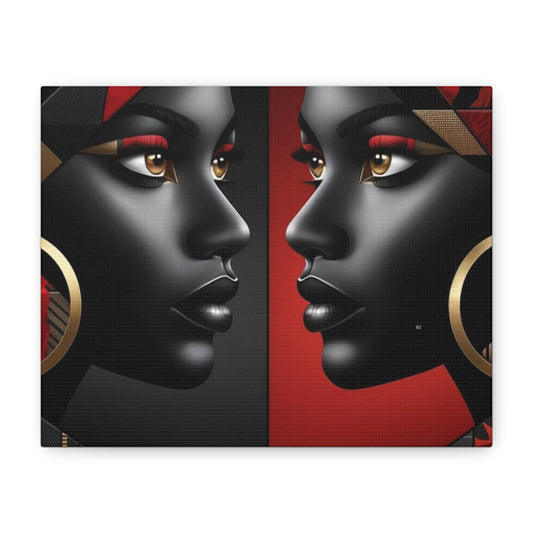 Dual Faced Matte Canvas, Stretched, 1.25" #DF1