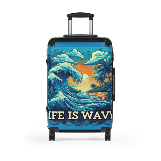 Life is Wavy Suitcases #LW3