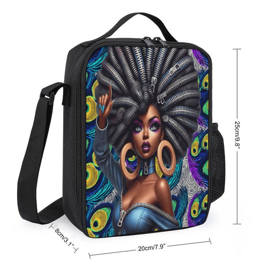 Insulated Lunch Bag with 600D Polyester