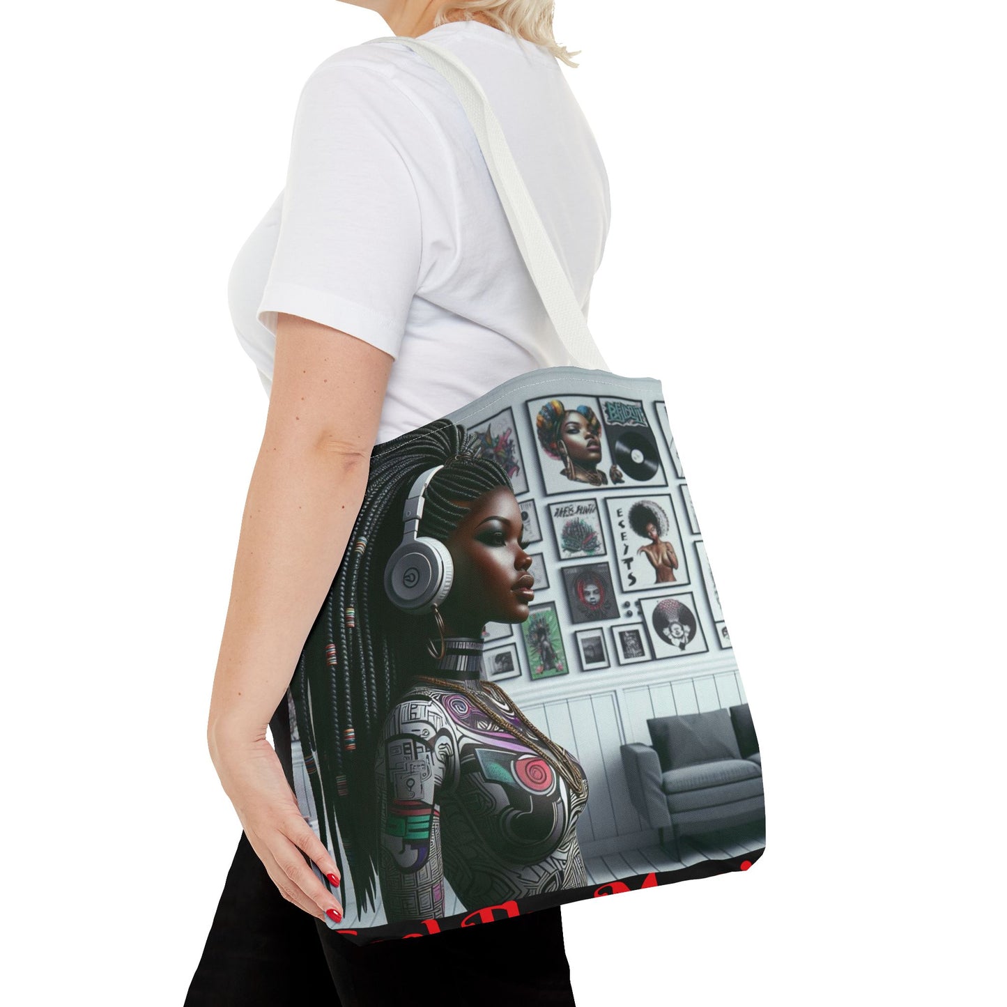 Feel The Music Tote Bag (AOP) #FM5