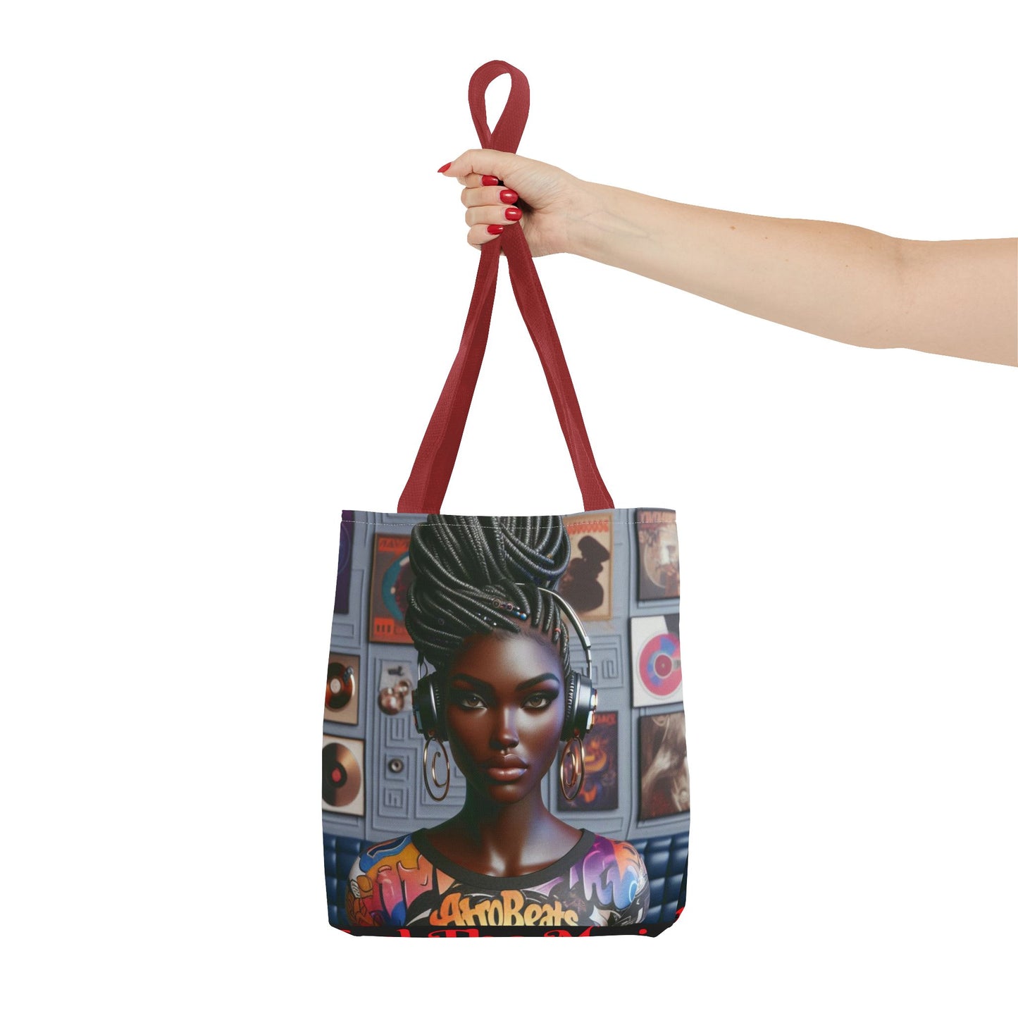 Feel The Music Tote Bag (AOP) #FM15