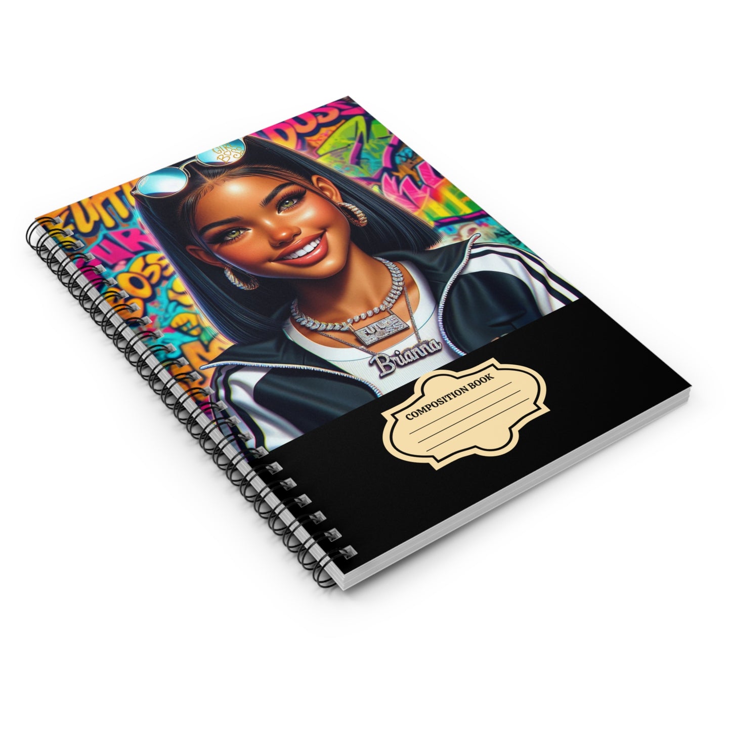 Back to School Affirmations Spiral Notebook - Ruled Line #41