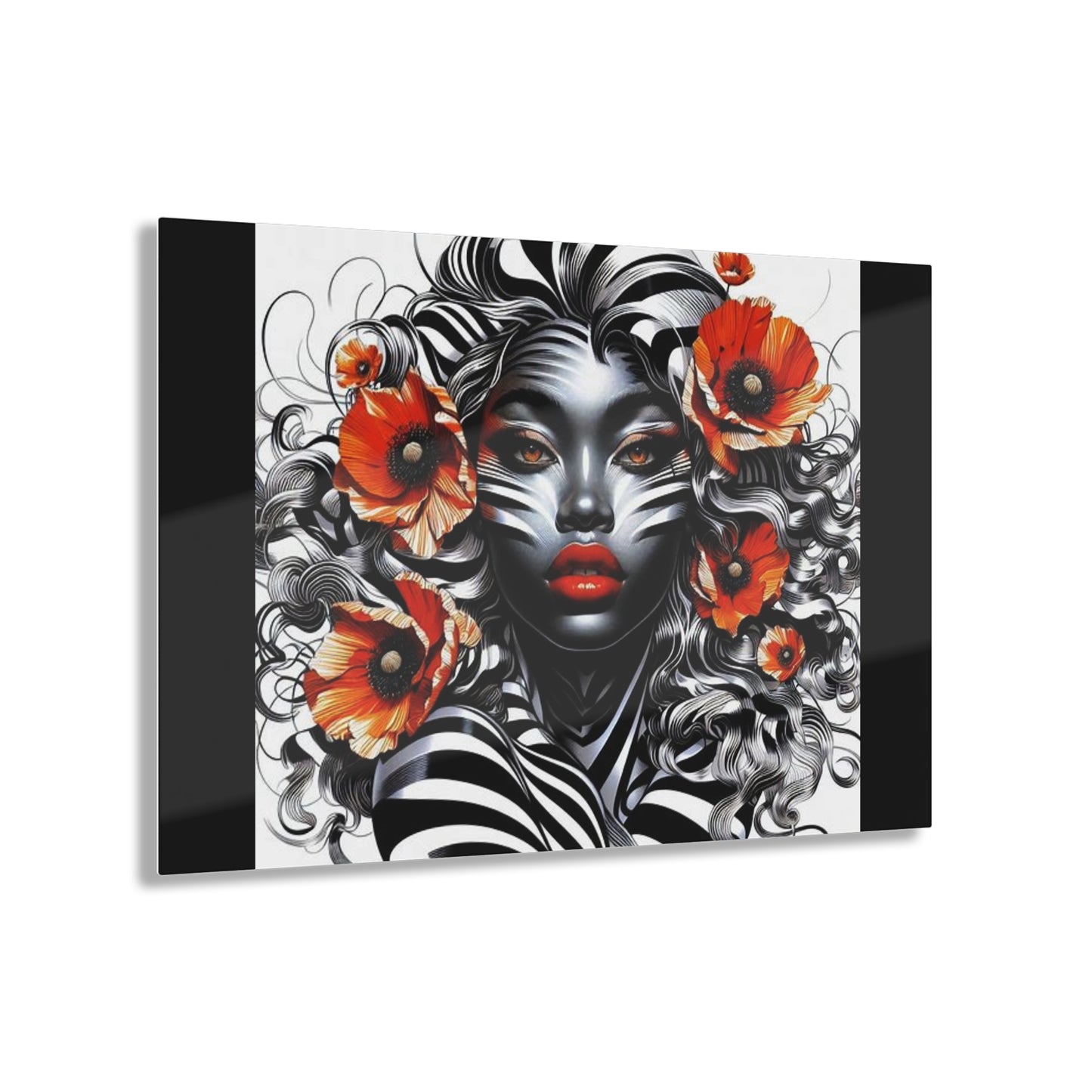 Zebra Fantasy Acrylic Prints #ZF24