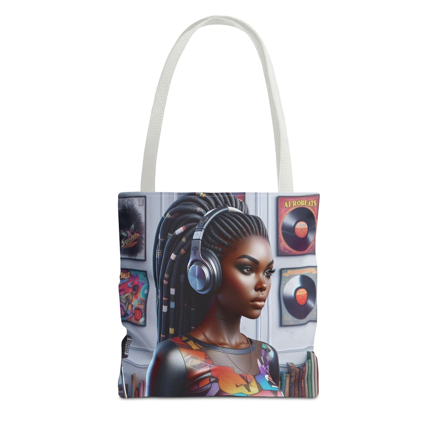 Feel The Music Tote Bag (AOP) #FM16