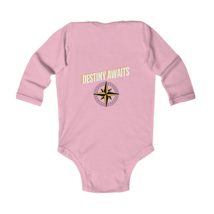 Destined For Greatness Infant Long Sleeve Bodysuit #1IU