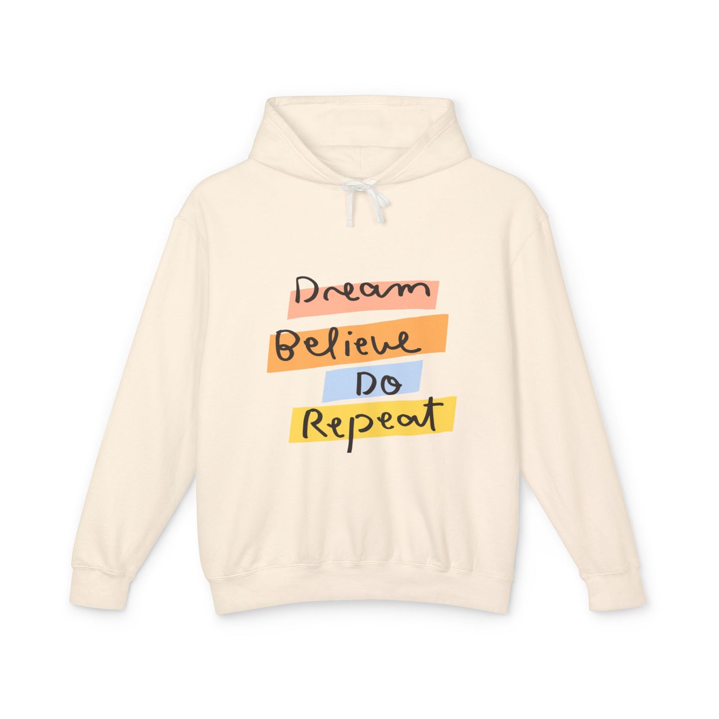 Affirmations Unisex Lightweight Hooded Sweatshirt #AU2