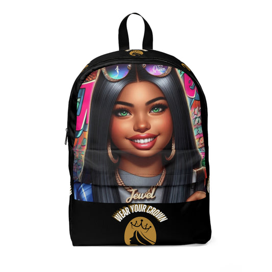 Queen-Wear Your Crown Unisex Classic Backpack #23