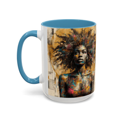 Afrocentric Accent Coffee Mug (11, 15oz) #AACM1