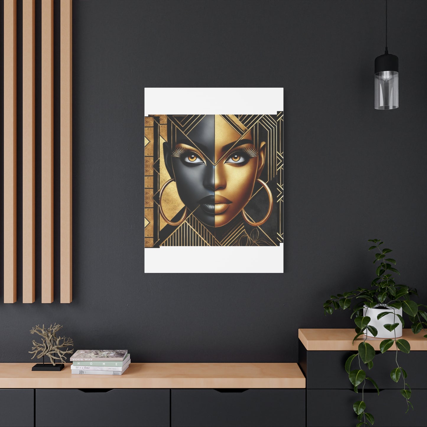 Amber Radiance Matte Canvas, Stretched, 1.25" #AR1