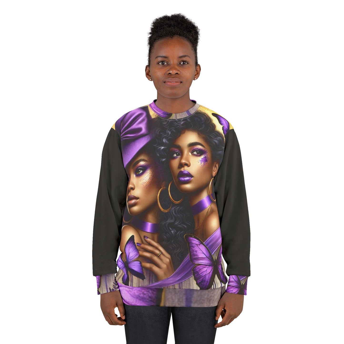 Lupus Thriver Resilience Unisex Sweatshirt (AOP) #LTR2