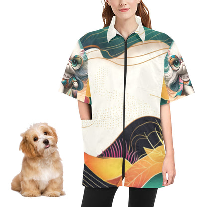 Paws Grooming Jacket Grooming Jacket (Model H53)