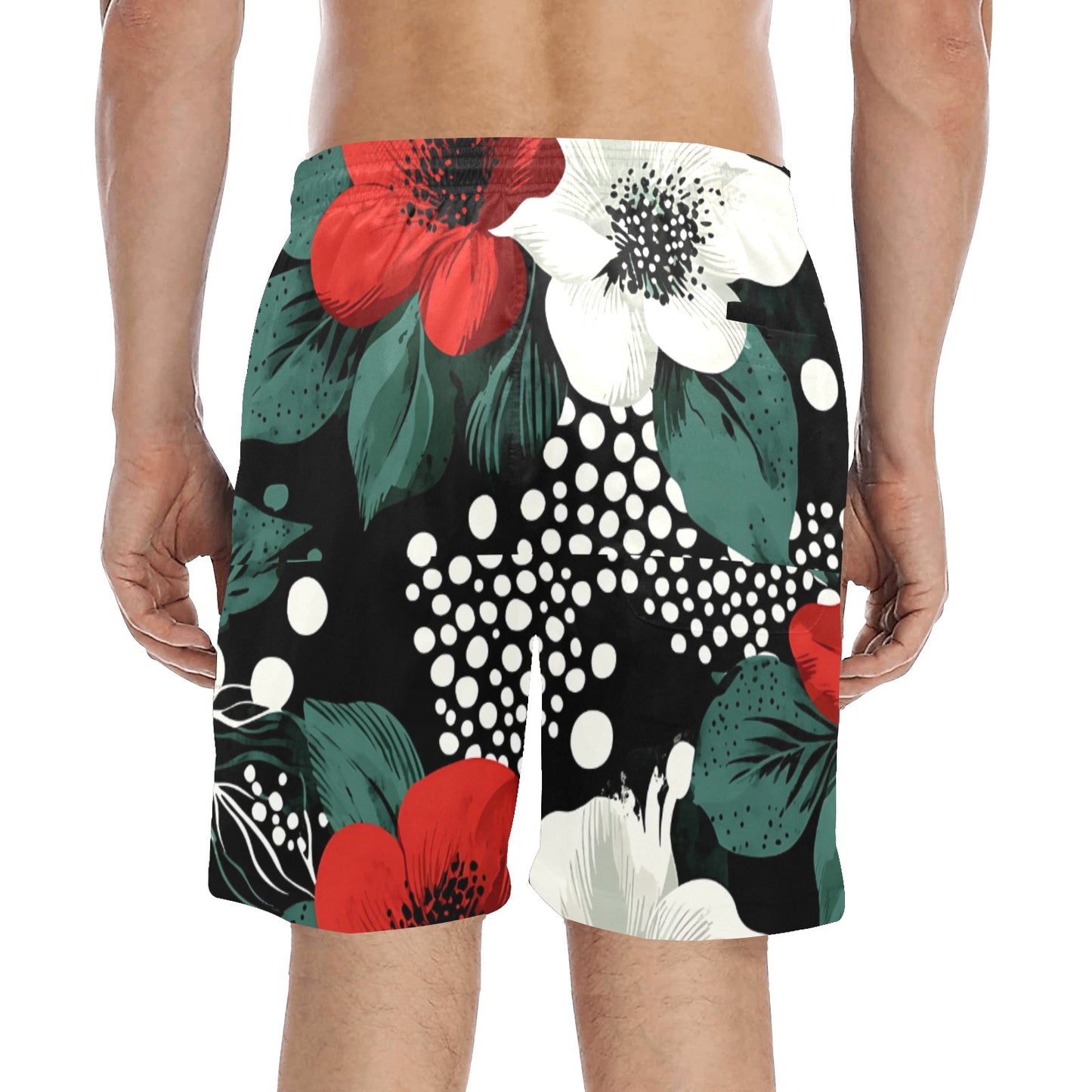 Men's Mid-Length Beach Shorts (L51)