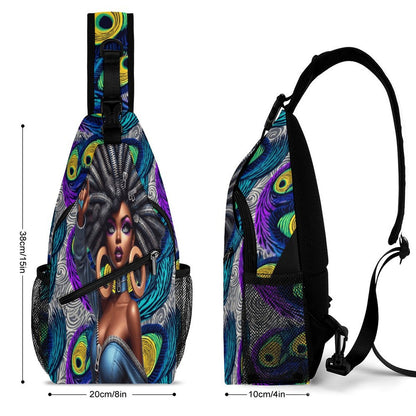 Create Unique Sling Bags with Our durable polyester (All-Over Printing)
