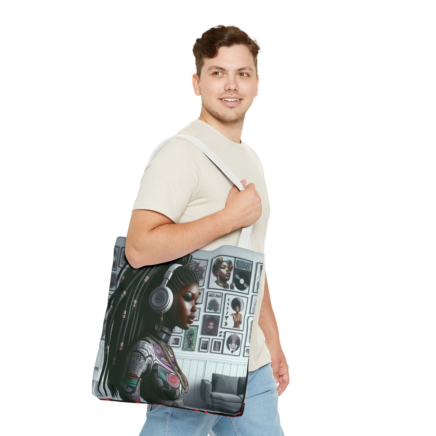Feel The Music Tote Bag (AOP) #FM5