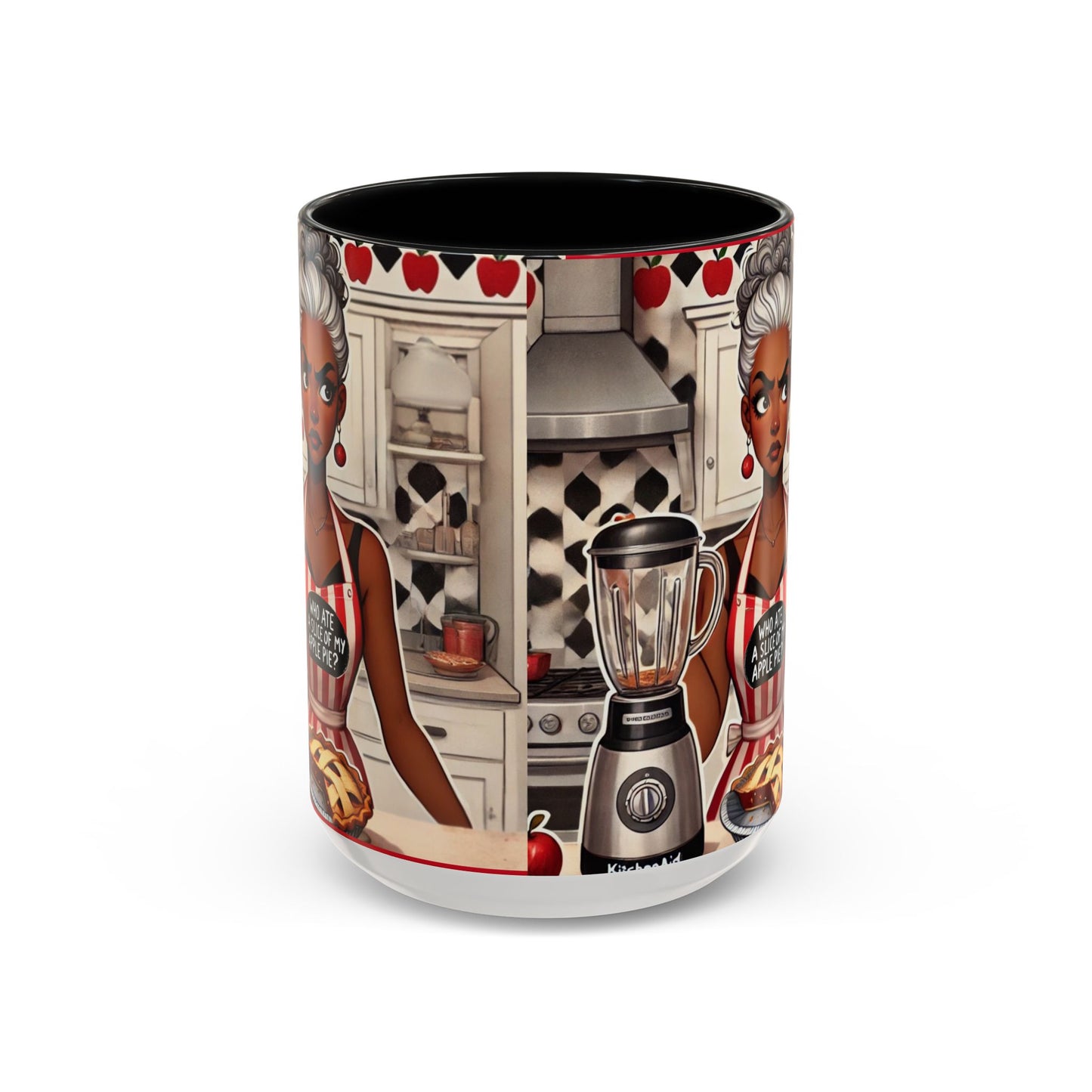 Apple Pie Heist Accent Coffee Mug (11, 15oz) #APH1