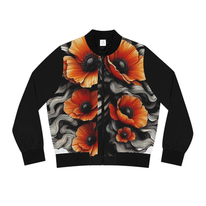 Zebra Fantasy Women's Bomber Jacket (AOP) #ZF10