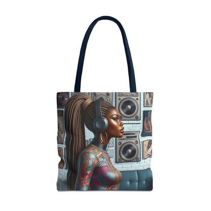 Feel The Music Tote Bag (AOP) #FM19