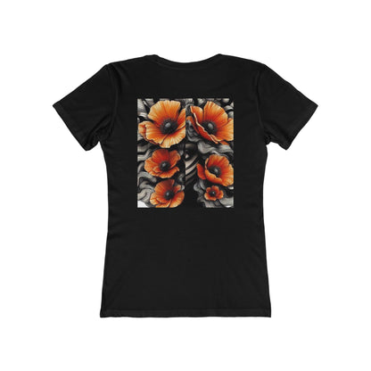 Zebra Fantasy The Boyfriend Tee for Women #ZF17