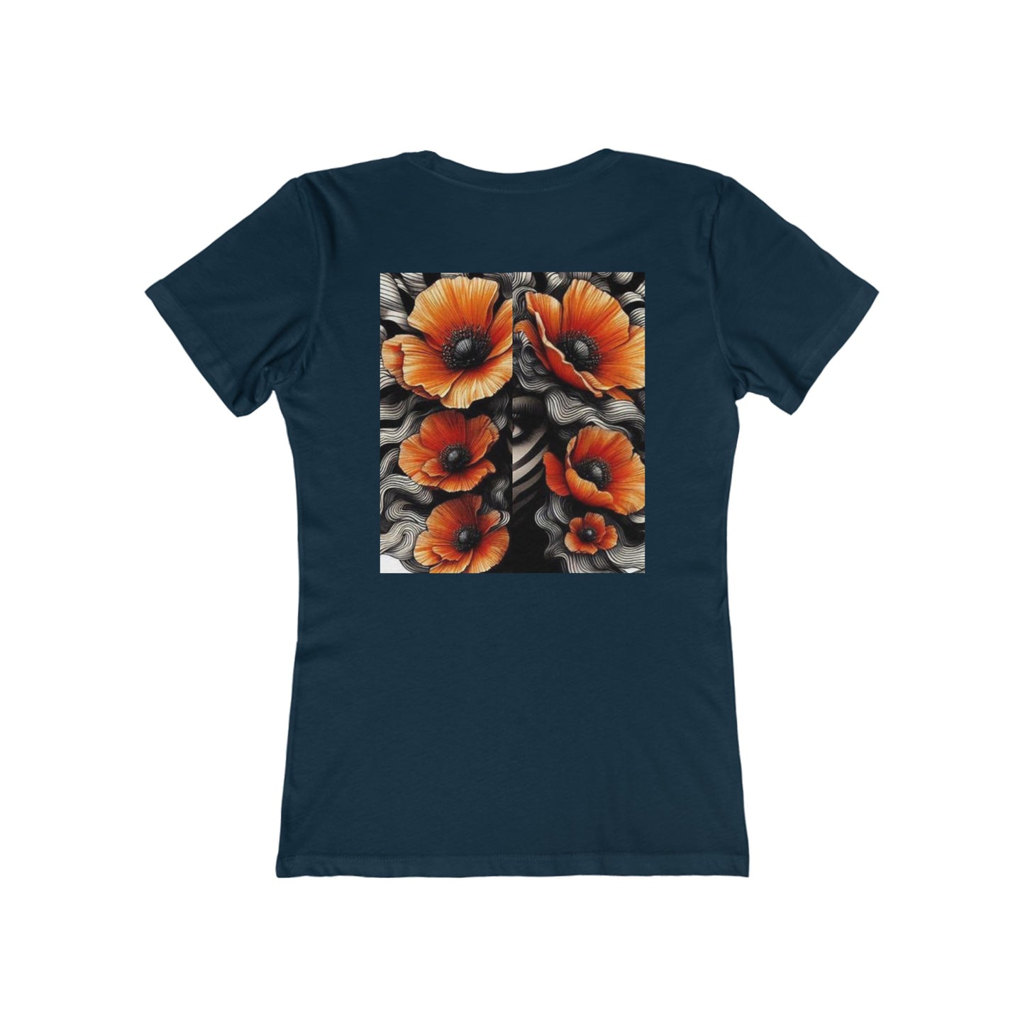 Zebra Fantasy The Boyfriend Tee for Women #ZF17