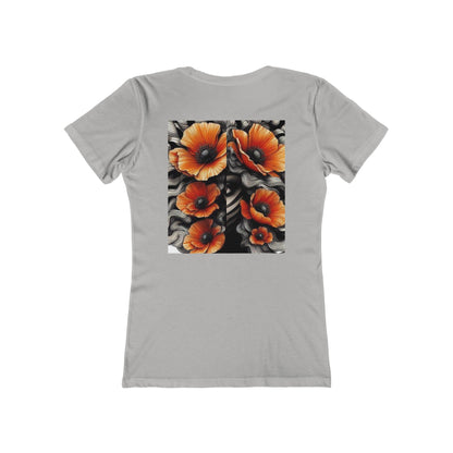 Zebra Fantasy The Boyfriend Tee for Women #ZF17