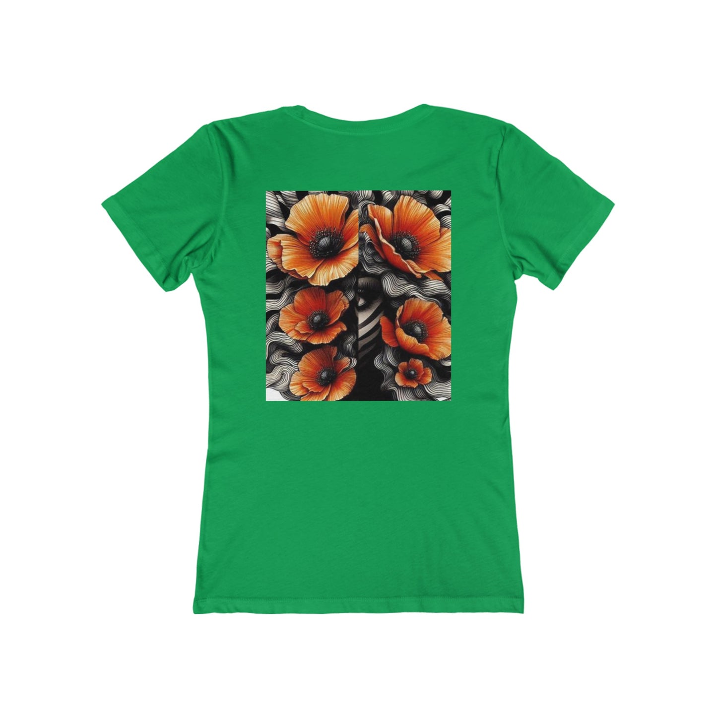 Zebra Fantasy The Boyfriend Tee for Women #ZF17