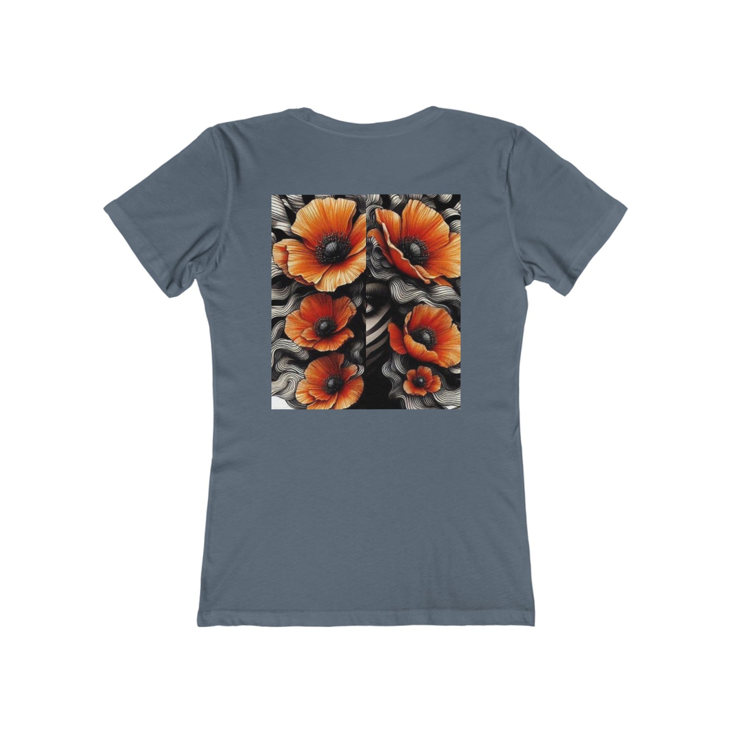 Zebra Fantasy The Boyfriend Tee for Women #ZF17