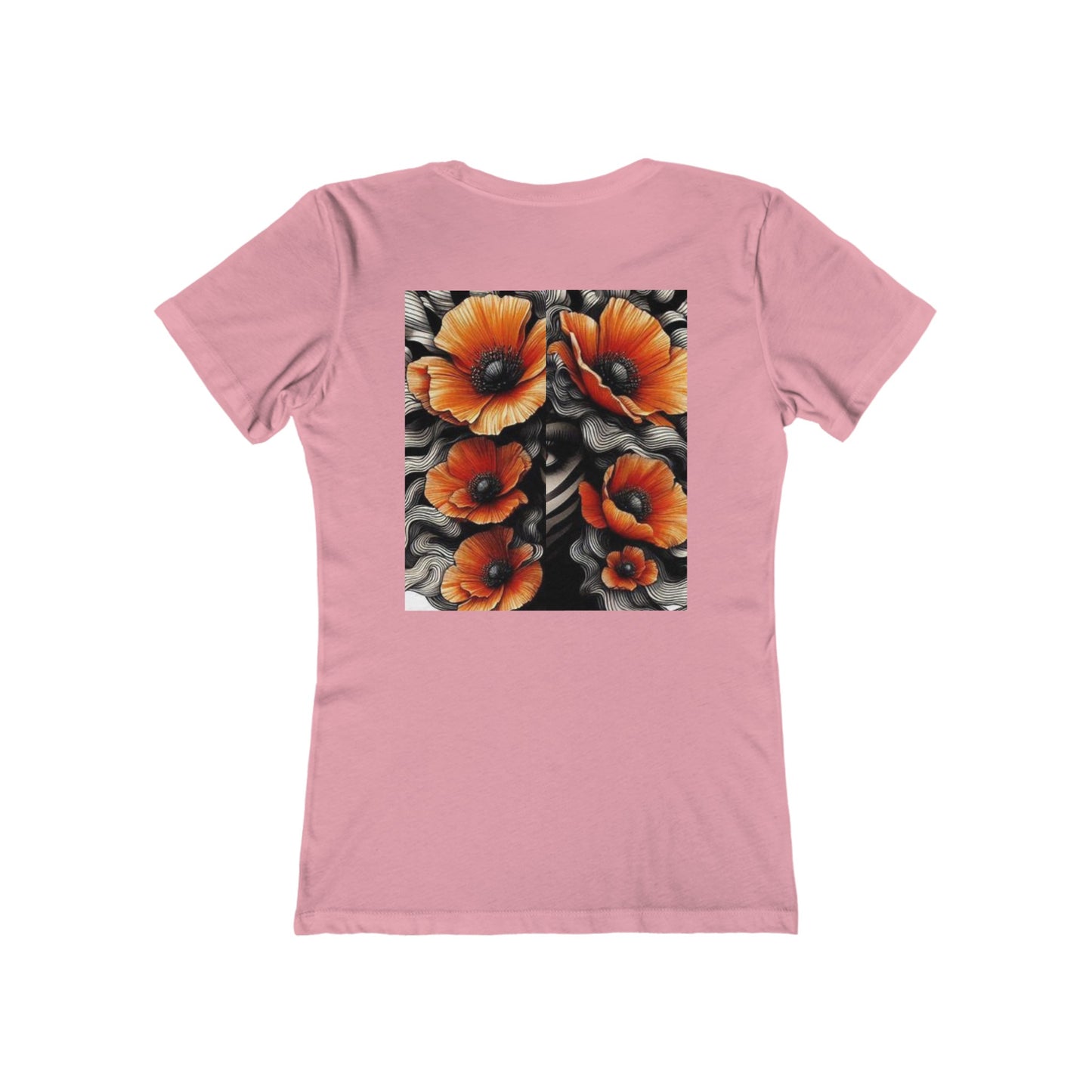 Zebra Fantasy The Boyfriend Tee for Women #ZF17
