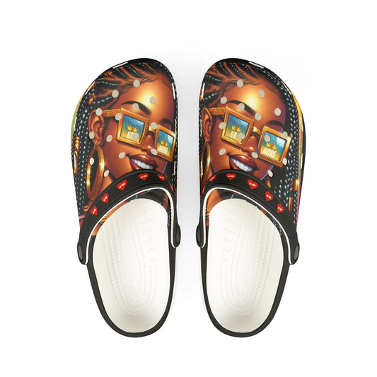 UR More EVA Foam Rubber Shoes (AOP) #19U