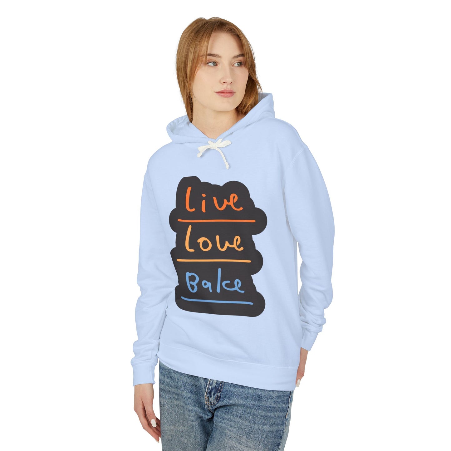 Affirmations Unisex Lightweight Hooded Sweatshirt #AU3