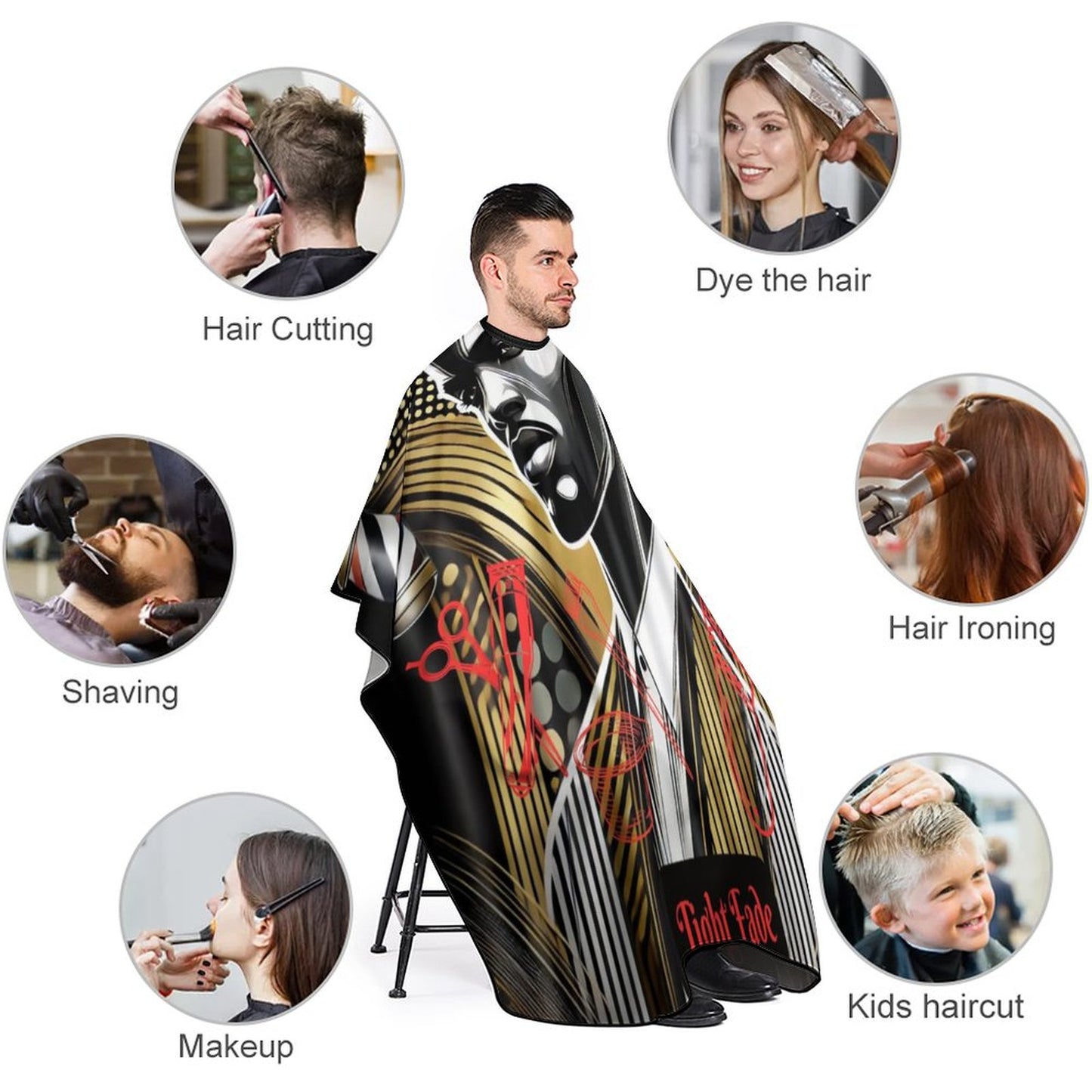 Adult barber apron Adult Barber Apron