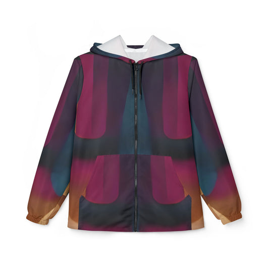 Becoming Vibrant Floral Windbreaker Jacket, Stylish for Spring, Trendy Outerwear, Perfect Gift, Festival Wear, Casual Jacket #B2